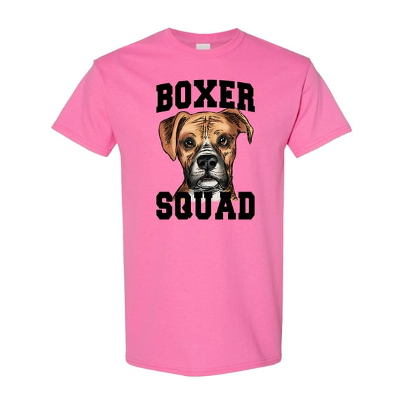 Inktastic Dog Boxer Squad T-Shirt