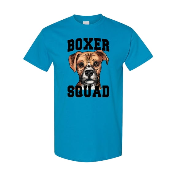 Inktastic Dog Boxer Squad T-Shirt