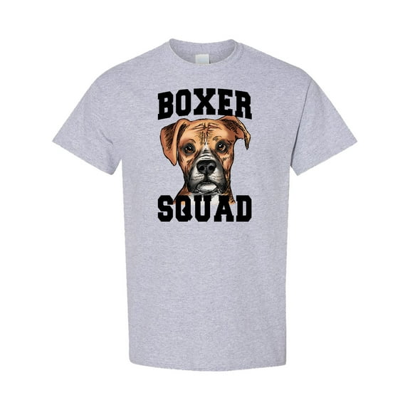 Inktastic Dog Boxer Squad T-Shirt