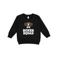 thumbnail image 1 of Inktastic Dog Boxer Squad Toddler Sweatshirt, 1 of 4