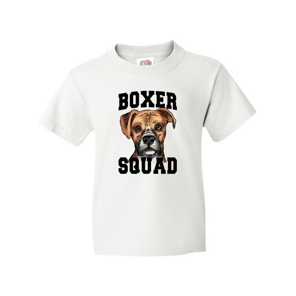 Inktastic Dog Boxer Squad Youth T-Shirt