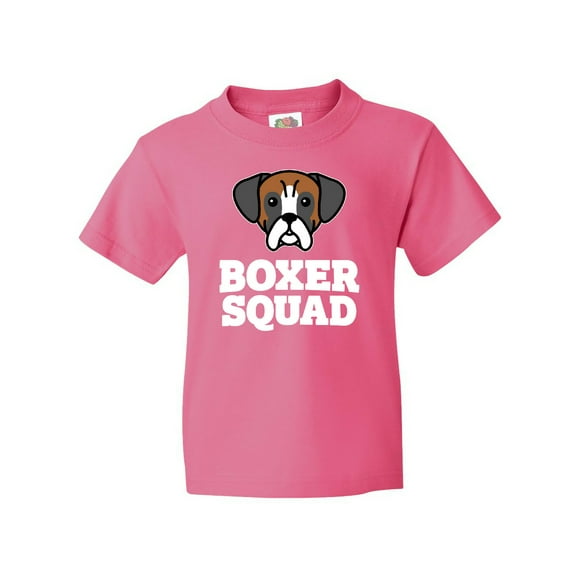 Inktastic Dog Boxer Squad Youth T-Shirt