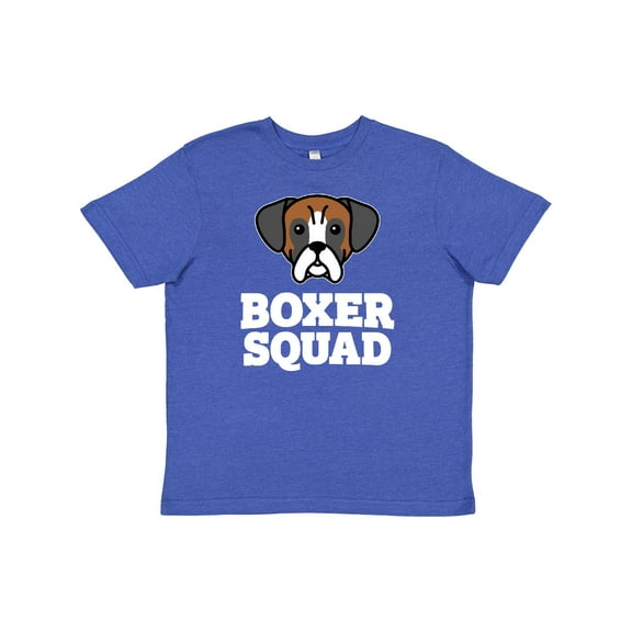 Inktastic Dog Boxer Squad Youth T-Shirt