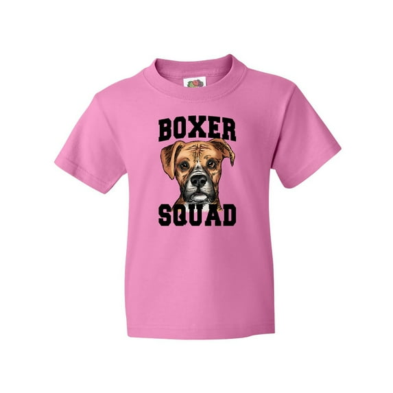 Inktastic Dog Boxer Squad Youth T-Shirt