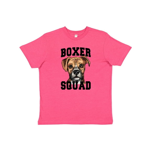 Inktastic Dog Boxer Squad Youth T-Shirt