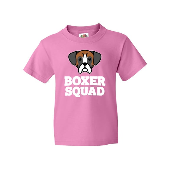 Inktastic Dog Boxer Squad Youth T-Shirt