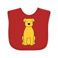 thumbnail image 1 of Inktastic Dog Boys or Girls Baby Bib, 1 of 4
