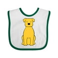 thumbnail image 1 of Inktastic Dog Boys or Girls Baby Bib, 1 of 4