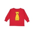 thumbnail image 1 of Inktastic Dog Boys or Girls Long Sleeve Toddler T-Shirt, 1 of 5