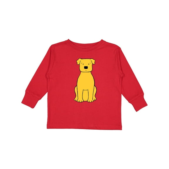 Inktastic Dog Boys or Girls Long Sleeve Toddler T-Shirt
