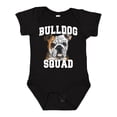 thumbnail image 1 of Inktastic Dog Bulldog Squad Boys or Girls Baby Bodysuit, 1 of 5