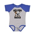 thumbnail image 1 of Inktastic Dog Bulldog Squad Boys or Girls Baby Bodysuit, 1 of 5
