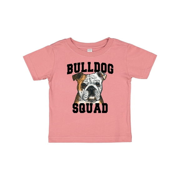 Inktastic Dog Bulldog Squad Boys or Girls Baby T-Shirt