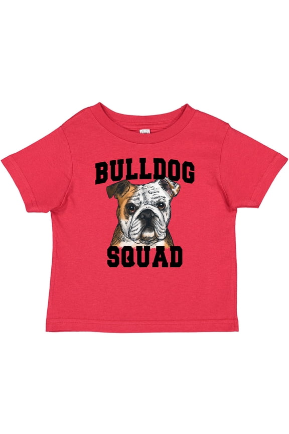 Dog Bulldog Squad Boys or Girls Baby T-Shirt