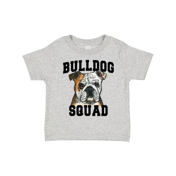 Inktastic Dog Bulldog Squad Boys or Girls Toddler T-Shirt
