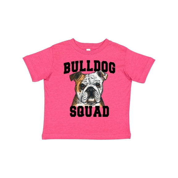 Inktastic Dog Bulldog Squad Boys or Girls Toddler T-Shirt