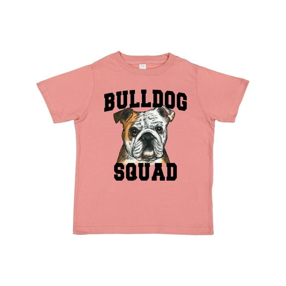Inktastic Dog Bulldog Squad Boys or Girls Toddler T-Shirt