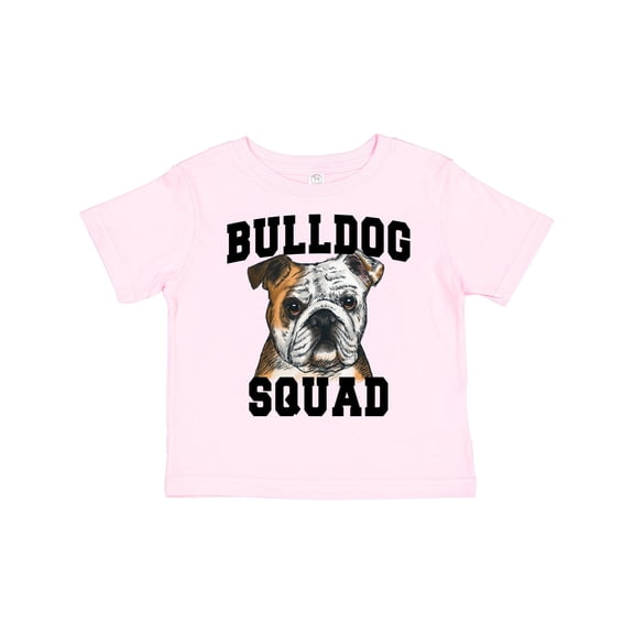 Inktastic Dog Bulldog Squad Boys or Girls Toddler T-Shirt