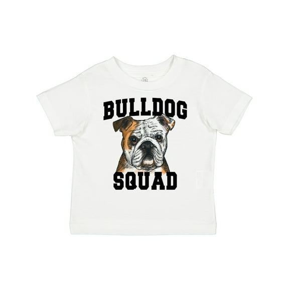 Inktastic Dog Bulldog Squad Boys or Girls Toddler T-Shirt
