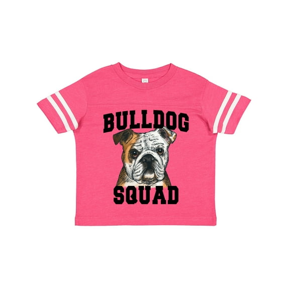 Inktastic Dog Bulldog Squad Boys or Girls Toddler T-Shirt