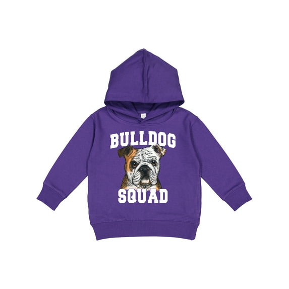 Inktastic Dog Bulldog Squad Toddler Hoodie