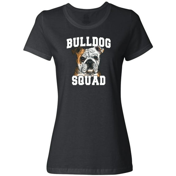 Inktastic Dog Bulldog Squad Women's T-Shirt