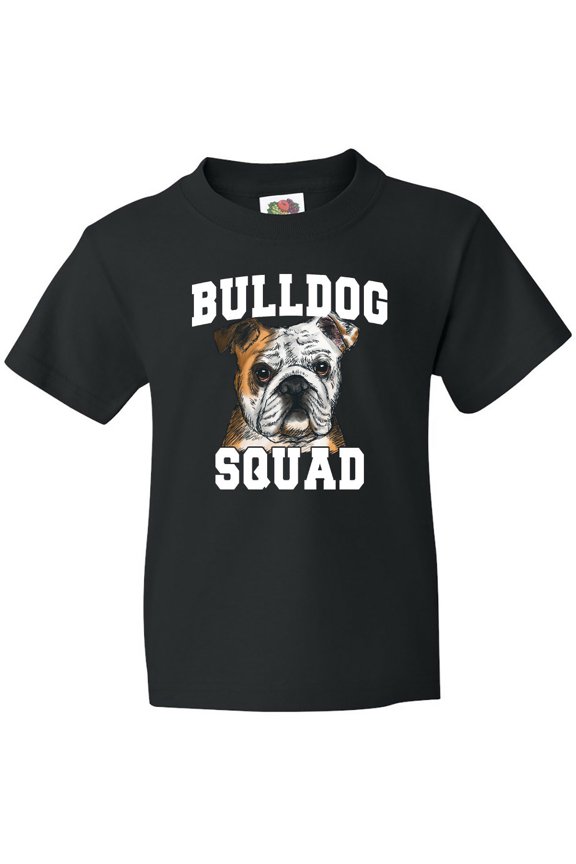 Dog Bulldog Squad Youth T-Shirt