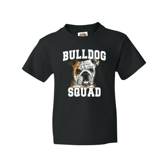 Inktastic Dog Bulldog Squad Youth T-Shirt