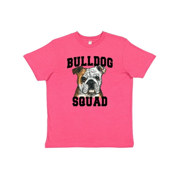 Inktastic Dog Bulldog Squad Youth T-Shirt