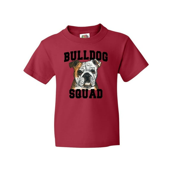 Inktastic Dog Bulldog Squad Youth T-Shirt