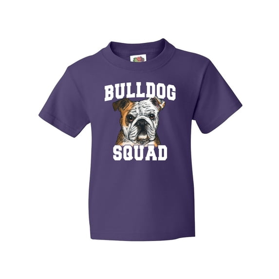 Inktastic Dog Bulldog Squad Youth T-Shirt
