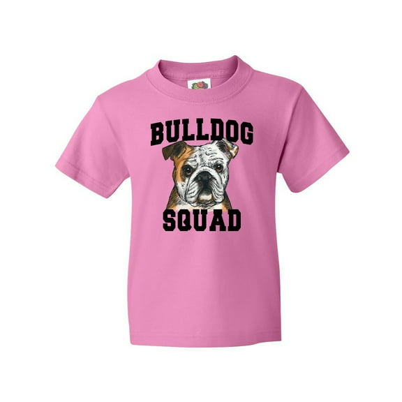 Inktastic Dog Bulldog Squad Youth T-Shirt