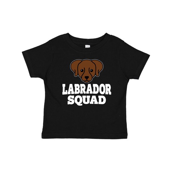 Inktastic Dog Chocolate Labrador Squad Boys or Girls Baby T-Shirt