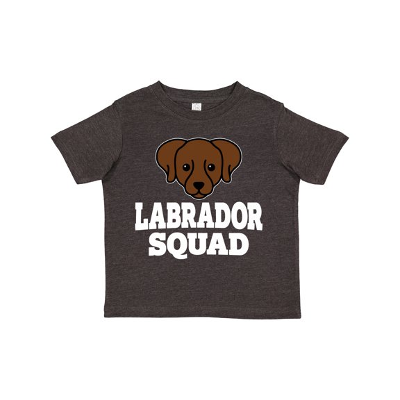 Inktastic Dog Chocolate Labrador Squad Boys or Girls Toddler T-Shirt