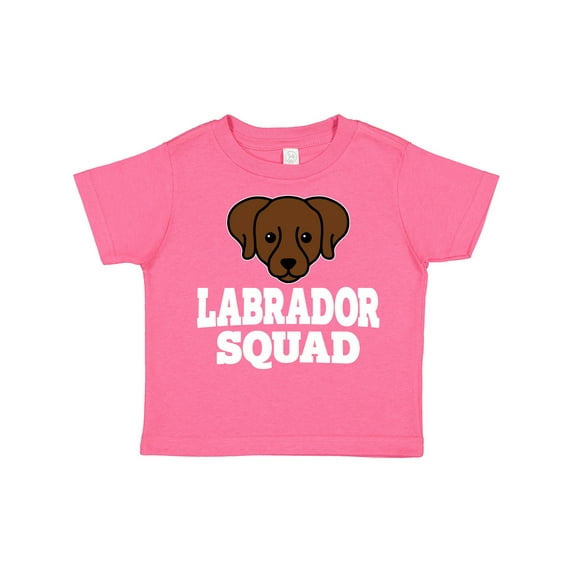 Inktastic Dog Chocolate Labrador Squad Boys or Girls Toddler T-Shirt