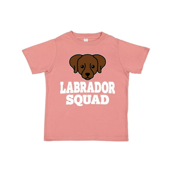 Inktastic Dog Chocolate Labrador Squad Boys or Girls Toddler T-Shirt