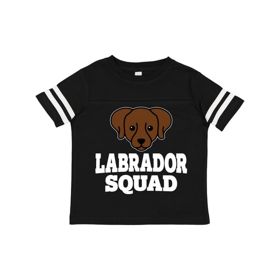 Inktastic Dog Chocolate Labrador Squad Boys or Girls Toddler T-Shirt