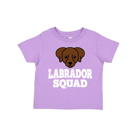 Inktastic Dog Chocolate Labrador Squad Boys or Girls Toddler T-Shirt