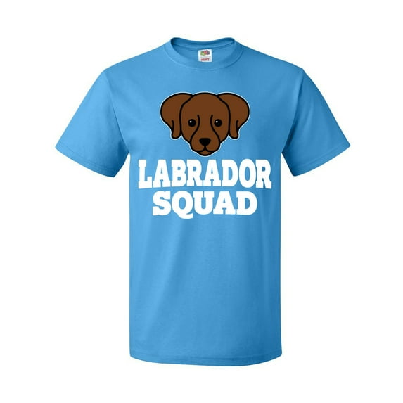 Inktastic Dog Chocolate Labrador Squad T-Shirt