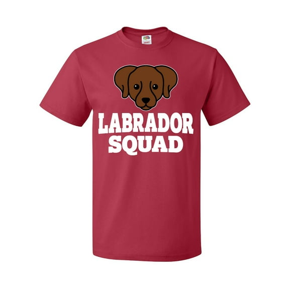 Inktastic Dog Chocolate Labrador Squad T-Shirt