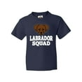 thumbnail image 1 of Inktastic Dog Chocolate Labrador Squad Youth T-Shirt, 1 of 5