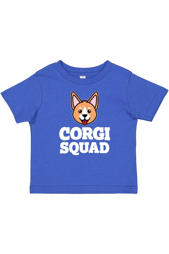 Dog Corgi Squad Boys or Girls Baby T-Shirt