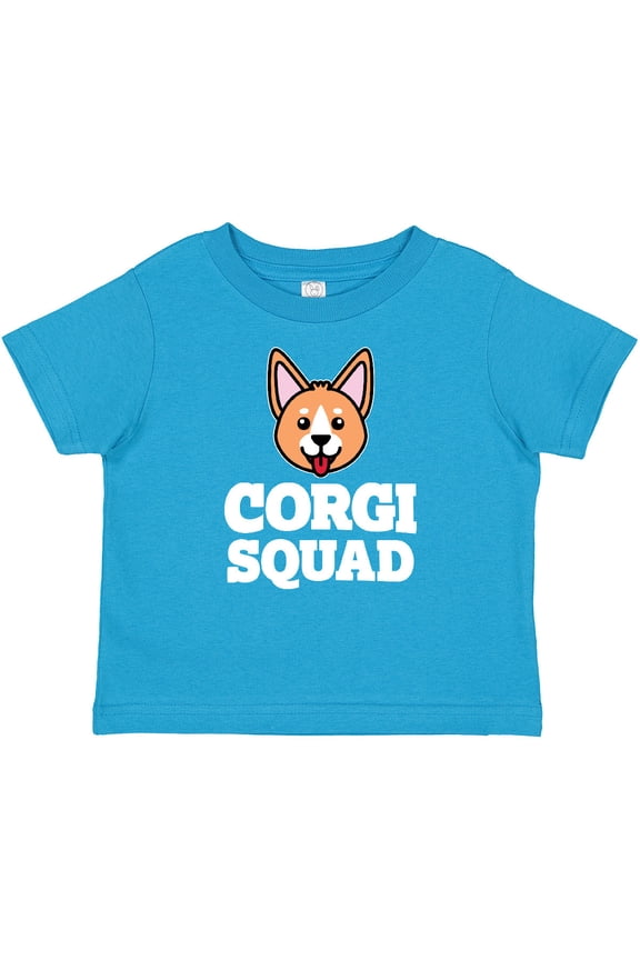 Dog Corgi Squad Boys or Girls Baby T-Shirt