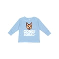 thumbnail image 1 of Inktastic Dog Corgi Squad Boys or Girls Long Sleeve Toddler T-Shirt, 1 of 5