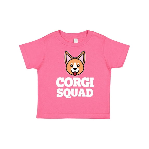 Inktastic Dog Corgi Squad Boys or Girls Toddler T-Shirt