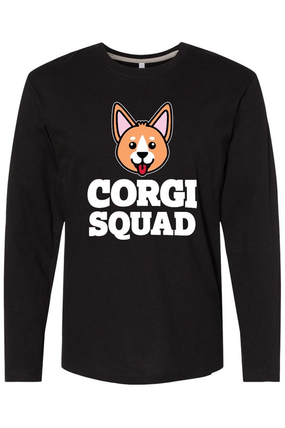 Dog Corgi Squad Long Sleeve T-Shirt