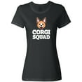 thumbnail image 1 of Inktastic Dog Corgi Squad Women's T-Shirt, 1 of 5