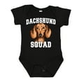 thumbnail image 1 of Inktastic Dog Dachshund Squad Boys or Girls Baby Bodysuit, 1 of 5