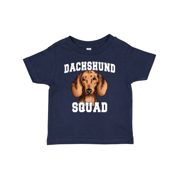 Inktastic Dog Dachshund Squad Boys or Girls Baby T-Shirt