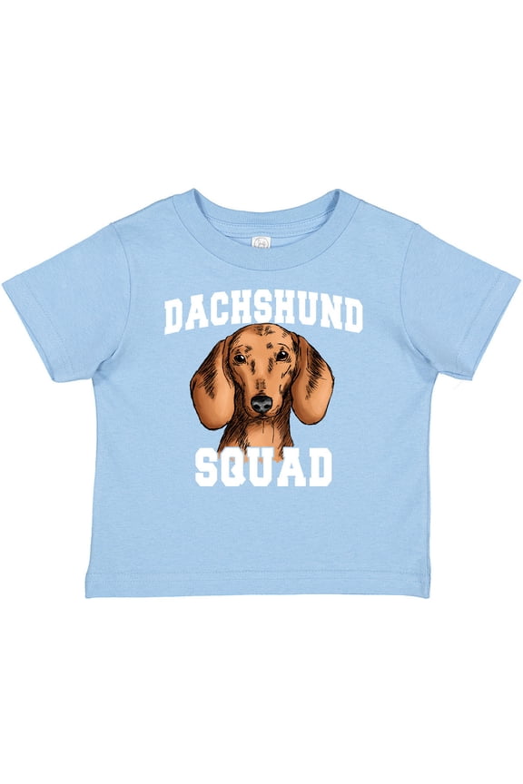 Dog Dachshund Squad Boys or Girls Baby T-Shirt
